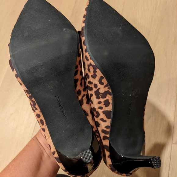 Leopard Print bow detail heels - Picture 2 of 12